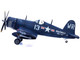 Vought F4U 4 Corsair Fighter Plane Marine Alice Special, Capt. James Kraus Jr VMA 312 USS Bataan CVL 29 1952 United States Marines 1/72 Diecast Model Airplane Legion LEG-14619LC
