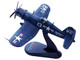 Vought F4U 4 Corsair Fighter Plane Marine Alice Special, Capt. James Kraus Jr VMA 312 USS Bataan CVL 29 1952 United States Marines 1/72 Diecast Model Airplane Legion LEG-14619LC