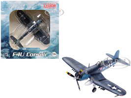 Vought F4U 1A Corsair Fighter Plane Marine Lucybelle Maj Gregory Pappy Boyington VMF 214 Black Sheep Vella Lavella 1943 United States Marines 1/72 Diecast Model Airplane Legion LEG-14619LE