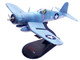 Vought F4U 1 Corsair Fighter Plane Daphne C 2nd Lt James N Cupp VMF 213 Hell Hawks Guadalcanal 1943 United States Marines 1/72 Diecast Model Airplane Legion LEG-14619LF