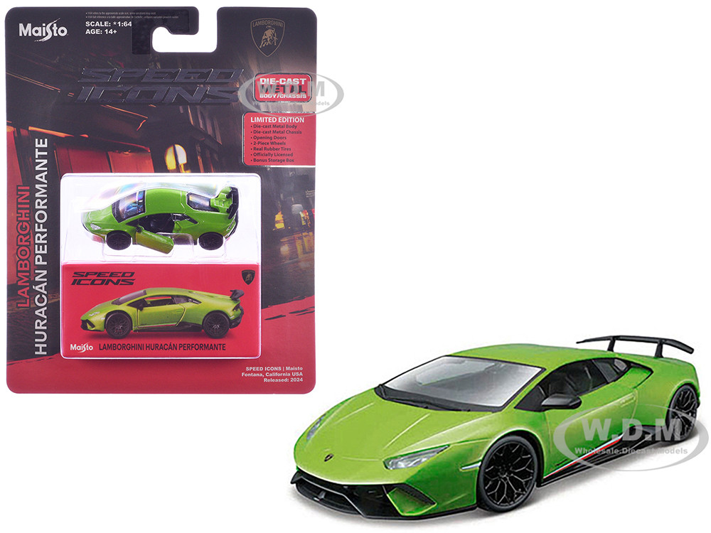 ミニカー maisto Lamborghini Huracan Performante 1/18 Maisto Lamborghini Huracan Performante Diecast Model
