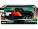 2023 Toyota Tacoma TRD PRO Off Road Pickup Truck Matt Black with Graphics and Roofrack Maisto Design Series 1/27 Diecast Model Car Maisto 32458MBK