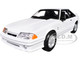 1993 Ford Mustang SVT Cobra White Special Edition Series 1/24 Diecast Model Car Maisto 32906WH