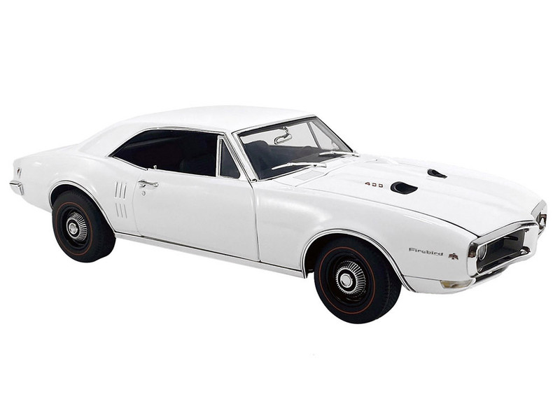 1968 Pontiac Firebird First Ram Air II White Limited Edition to 400 pieces Worldwide 1/18 Diecast Model Car ACME A1805220