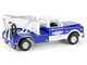 1969 Chevrolet C30 Dually Wrecker Tow Truck Yenko Blue with White Top Dually Drivers Series 15 1/64 Diecast Model Car Greenlight 46150A