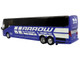 Prevost H3 45 Coach Bus Arrow Stage Lines Blue with White Graphics Limited Edition 1/87 (HO) Diecast Model Iconic Replicas 87-0585