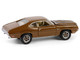 1972 Oldsmobile 442 Brown with Black Stripes The Complete Escape Machine Vintage Ad Cars Series 11 1/64 Diecast Model Car Greenlight 39150D