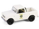 1964 Harvester Scout Half Cab Pickup Truck California Highway Patrol Beige Hot Pursuit Series 46 1/64 Diecast Model Car by Greenlight 43040B