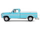 1969 Ford F 250 Farm & Ranch Special Pickup Truck Reef Aqua Blue Down on the Farm Series 10 1/64 Diecast Model Greenlight 48100C