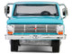 1969 Ford F 250 Farm & Ranch Special Pickup Truck Reef Aqua Blue Down on the Farm Series 10 1/64 Diecast Model Greenlight 48100C