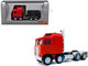 K100 5 Bar Grill Twin Steer Truck Tractor Red 1/87 (HO) Plastic Model Car Promotex 006442R