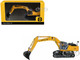 New Holland E 485 B Tracked Excavator Yellow 1/87 (HO) Diecast Model Promotex 006504Y