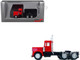 Peterbilt Short Day Cab Red 1/87 (HO) Plastic Model Car Promotex 015233R