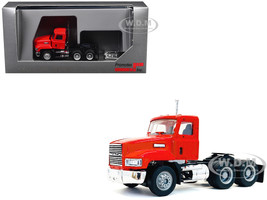 Mack 603 Short Day Cab Red 1/87 (HO) Plastic Model Car Promotex 015264R