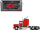 Kenworth W900 Sleeper Cab Red 1/87 (HO) Plastic Model Car Promotex 025252R