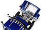 Kenworth W990 Day Cab with Walker Food Grade Tank Trailer Viper Blue 1/64 Diecast Model DCP/First Gear 60-2094