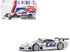 Mercedes Benz CLK GTR #11 D2 Privat FIA GT Championship 1997 1/64 Diecast Model Car Pop Race PR640095