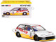Honda Civic EF Kanjo V1 #0 Silver Metallic and Yellow Designed by Jun Imai Kaido House Special 1/64 Diecast Model Car Mini GT KHMG139