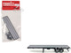 40ft Flatbed Trailer Gray Top 1/87 (HO) Plastic Model Promotex 005276GR