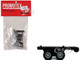 Dual Axle Trailer Chassis 1/87 (HO) Plastic Model by Promotex 005300BK