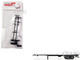 Container Chassis for 2 Axle 48ft Trailer 1/87 (HO) Plastic Model Promotex 005304BK
