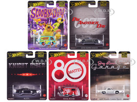 Pop Culture 2024 5 piece Set G Premium Series Diecast Model Cars Hot Wheels HXD63-956G