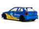 1997 Honda Civic Type R Blue Metallic with Graphics Sonic the Hedgehog 1991 Video Game Hollywood Rides Series 1/32 Diecast Model Car Jada 35482