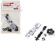 Chrome Chassis Kit for Kenworth or Peterbilt Cab 1/87 (HO) Plastic Model Promotex 005486CR