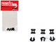 Fifth Wheel Sets 3 Sets 1/87 (HO) Plastic Model Promotex 005512BK