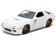 1985 Mazda RX 7 White JDM Tuners Series 1/24 Diecast Model Car Jada 35955