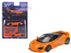 McLaren 750S McLaren Orange with Black Top Limited Edition 1/64 Diecast Model Car Mini GT MGT00814