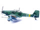 Junkers Ju 87G2 Stuka Bomber Aircraft 10 Pz SG 2 Immelmann Oberst Hans Ulrich Rudel Slovakia 1944 German Luftwaffe Wing Series 1/72 Diecast Model Panzerkampf 14647PB