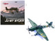 Junkers Ju 87G2 Stuka Bomber Aircraft 10 Pz SG 2 Immelmann Oberst Hans Ulrich Rudel Slovakia 1944 German Luftwaffe Wing Series 1/72 Diecast Model Panzerkampf 14647PB