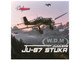 Junkers Ju 87G2 Stuka Bomber Aircraft 10 Pz SG 2 Immelmann Oberst Hans Ulrich Rudel Slovakia 1944 German Luftwaffe Wing Series 1/72 Diecast Model Panzerkampf 14647PB
