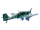 Junkers Ju 87G2 Stuka Bomber Aircraft 10 Pz SG 2 Immelmann T6 BB Oberst Hans Ulrich Rudel Romania 1944 German Luftwaffe Wing Series 1/72 Diecast Model Panzerkampf 14647PC