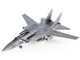Grumman F 14D Tomcat Fighter Aircraft VF 2 Bounty Hunters NE104 2002 United States Navy  1/72 Diecast Model JC Wings JCW-72-F14-008