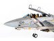 Grumman F 14D Tomcat Fighter Aircraft VF 2 Bounty Hunters NE104 2002 United States Navy  1/72 Diecast Model JC Wings JCW-72-F14-008