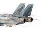 Grumman F 14D Tomcat Fighter Aircraft VF 2 Bounty Hunters NE104 2002 United States Navy  1/72 Diecast Model JC Wings JCW-72-F14-008