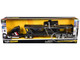 Mack Anthem Open Car Hauler Black with Red and White Stripes Kenzie s Transport Services and 1993 Chevrolet 454 SS Pickup Truck Black Transporters Series 1/64 Diecast Models Maisto 11454BK Mack Anthem Open Car Hauler Black with Red and White Stripes Kenzie s Transport Services and 1993 Chevrolet 454 SS Pickup Truck Black Transporters Series 1/64 Diecast Models Maisto 11454BK