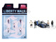 Liberty Walk Team 5 piece Diecast Figure Set 5 Figures Limited Edition for 1/64 Scale Models American Diorama AD-2415MJ