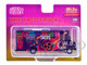 Food Truck The Taco Truck Purple with Graphics 1/64 Diecast Model American Diorama AD-70100MJ
