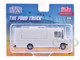 Food Truck Plain White with Graphics 1/64 Diecast Model American Diorama AD-70200MJ