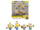 Set of 4 Diecast Figures Minions 2015 Movie Metalfigs Series Diecast Models Jada 35714