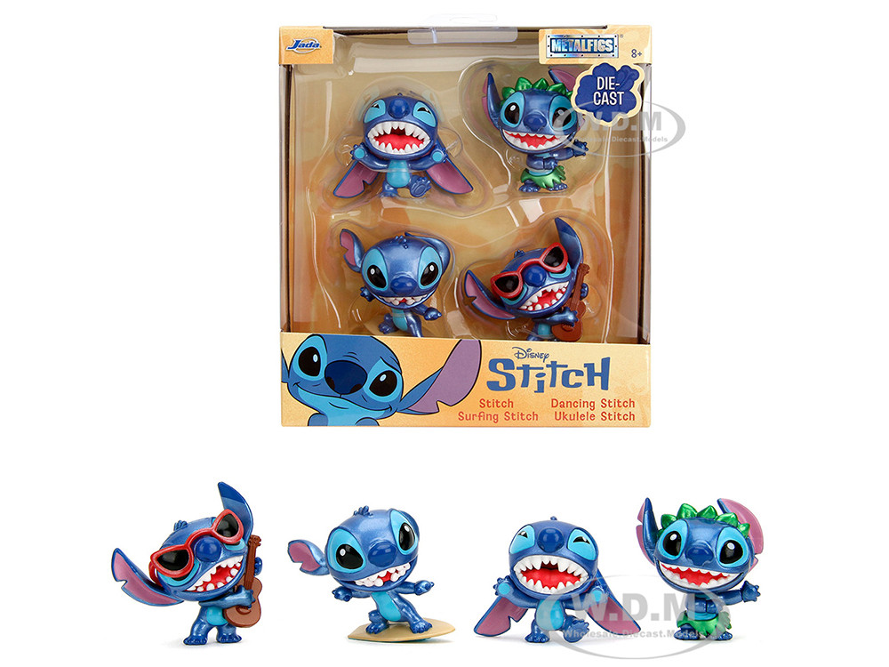 Set of 4 Diecast Figures 