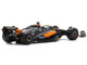 McLaren MCL60 #81 Oscar Piastri Chrome Formula One F1 Las Vegas GP 2023 1/64 Diecast Model Car Spark Y361