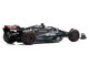 Mercedes AMG F1 W14 E Performance #44 Lewis Hamilton Petronas 3rd Place Formula One F1 British GP 2023 with Acrylic Display Case 1/18 Model Car Spark 18S901