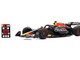 Red Bull Racing RB19 #1 Max Verstappen Oracle Winner Formula One F1 British GP 2023 with Pit Board and Acrylic Display Case 1/18 Model Car Spark 18S902