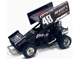 Winged Sprint Car #48 Danny Dietrich Weikert s Livestock Inc Gary Kauffman Racing 2024 1/50 Diecast Model Car ACME A5024017