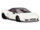Honda NSX Kaido Works V2 White with Black Top Designed by Jun Imai Kaido House Special 1/64 Diecast Model Car Mini GT KHMG148