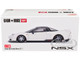 Honda NSX Kaido Works V2 White with Black Top Designed by Jun Imai Kaido House Special 1/64 Diecast Model Car Mini GT KHMG148